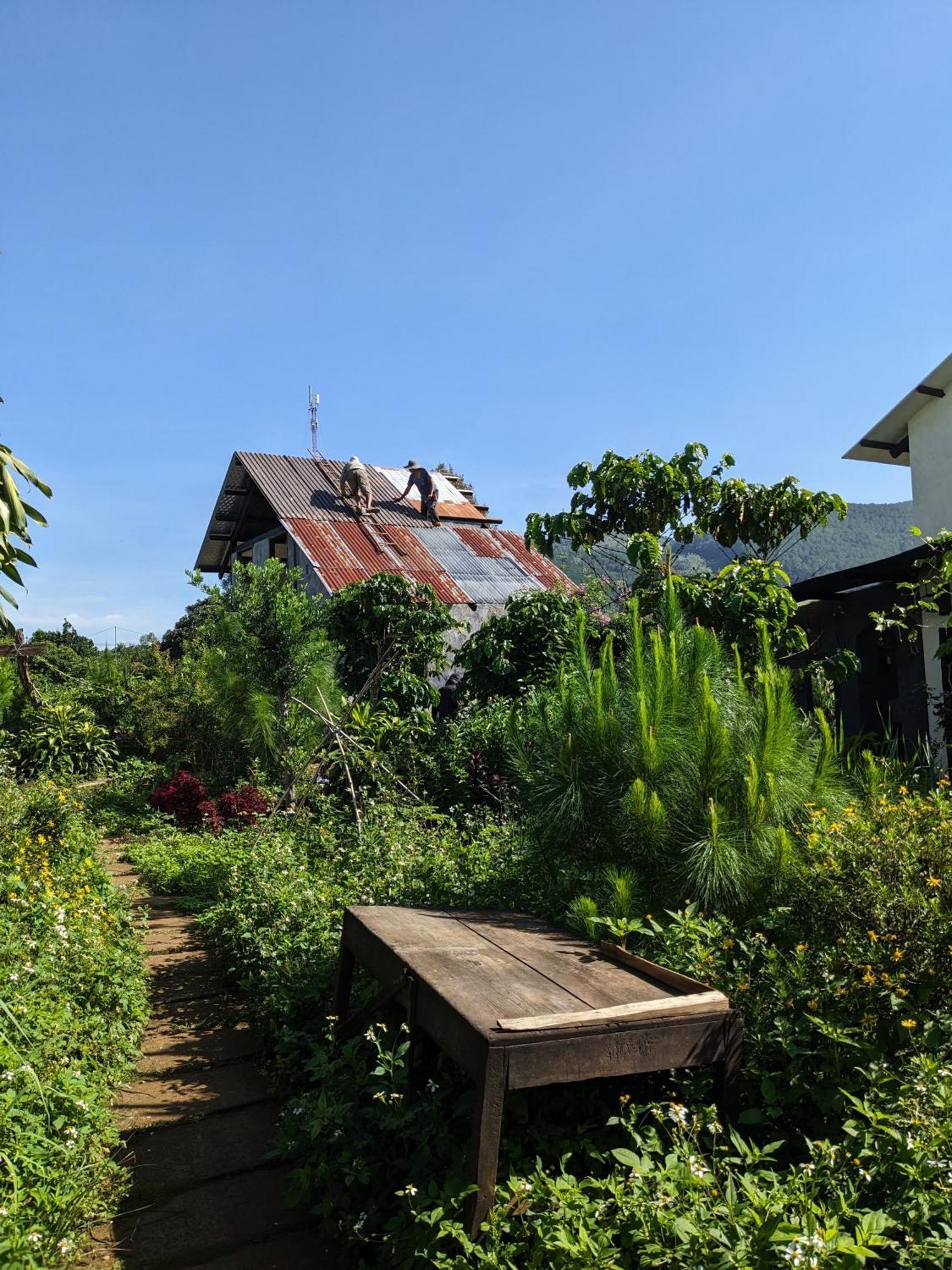 דירות Duc Trong Ivy Coffee Farm - Garden House מראה חיצוני תמונה