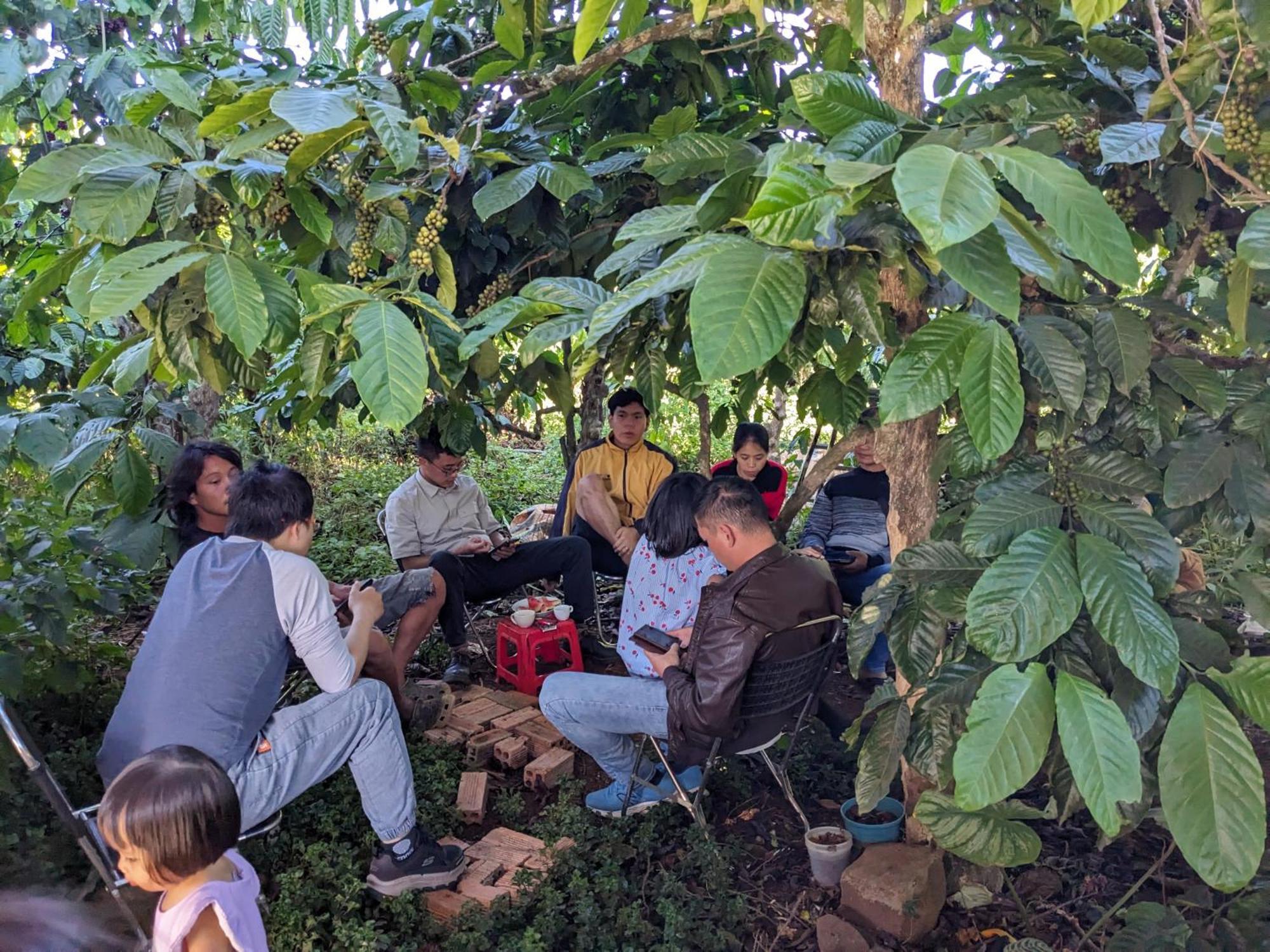 דירות Duc Trong Ivy Coffee Farm - Garden House מראה חיצוני תמונה