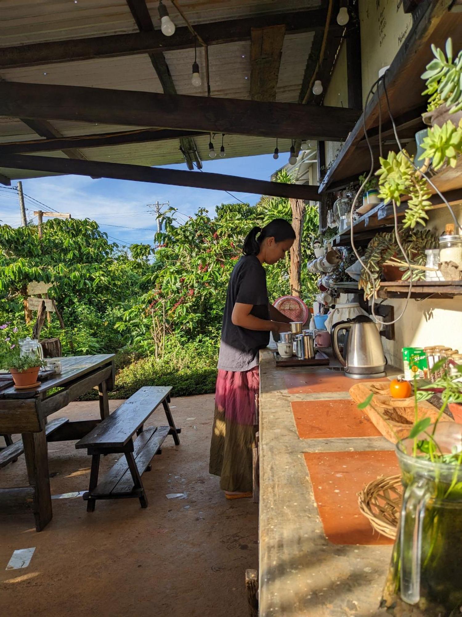 דירות Duc Trong Ivy Coffee Farm - Garden House מראה חיצוני תמונה