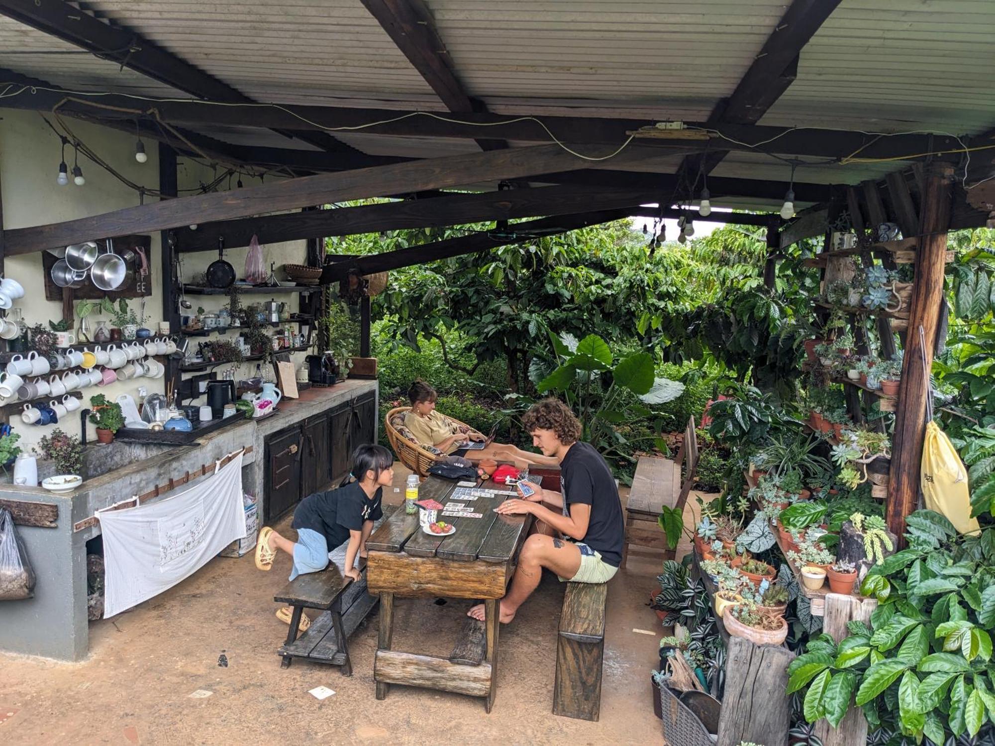 דירות Duc Trong Ivy Coffee Farm - Garden House מראה חיצוני תמונה