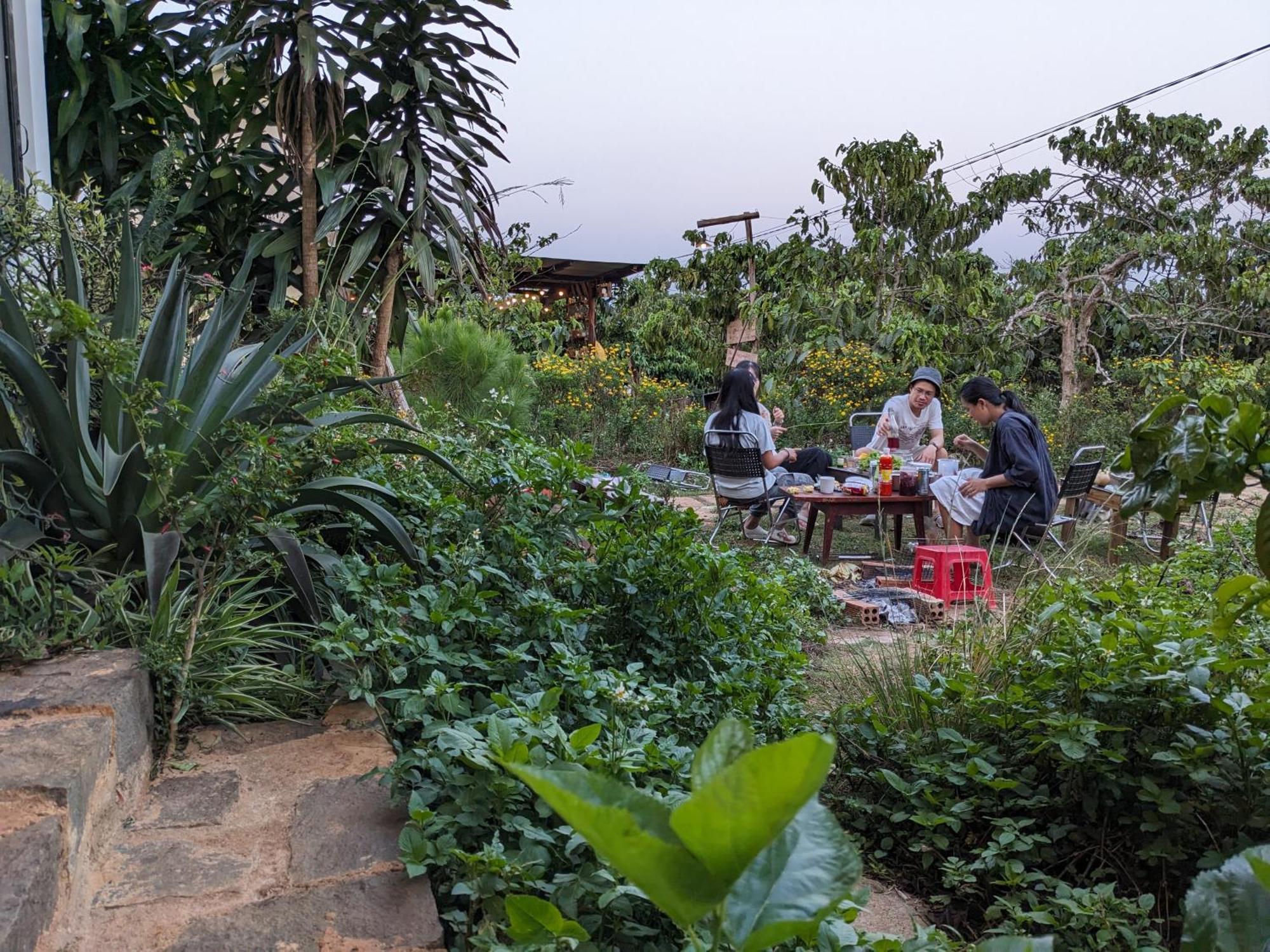 דירות Duc Trong Ivy Coffee Farm - Garden House מראה חיצוני תמונה
